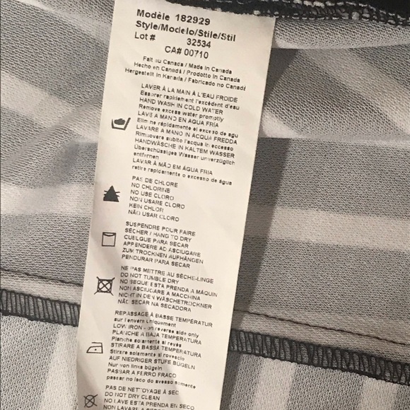 NWT Joseph Ribkoff Navy & White Stripe Cardigan - Picture 5 of 8